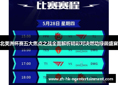 北美洲杯赛五大焦点之战全面解析精彩对决燃动绿茵盛宴 北美洲杯赛五大焦点之战全面解析精彩对决燃动绿茵盛宴